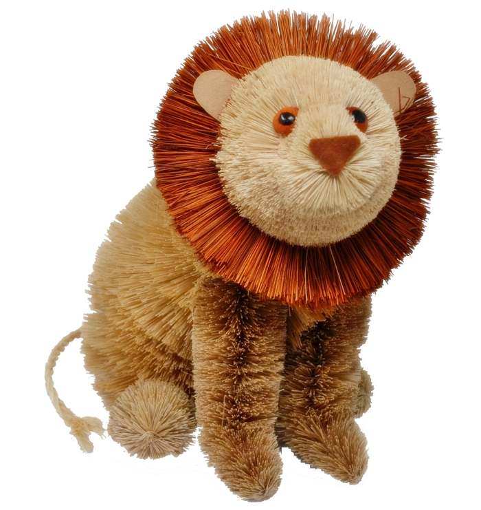 Brushart Bristle Brush Animal Lion Sitting 8